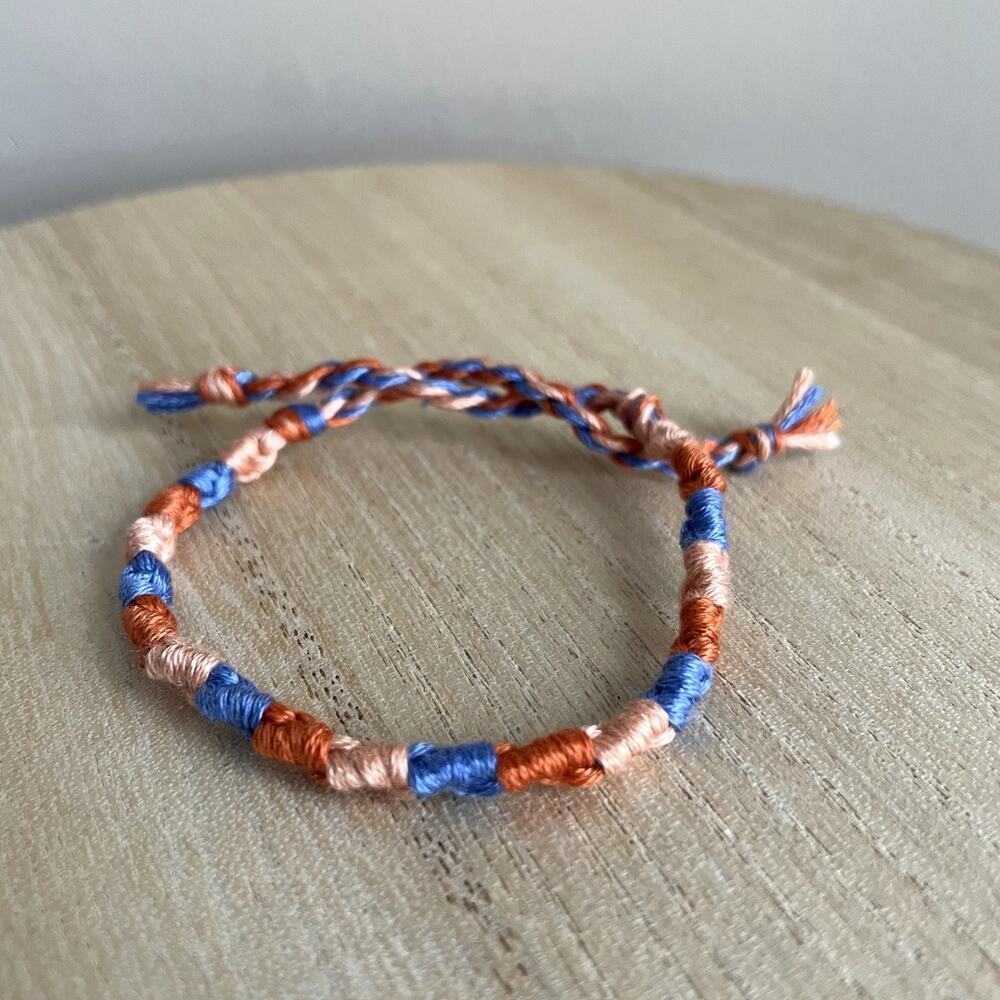 Endellion Bracelet anklet trendy comfortable tie embroidery thread woven gift
